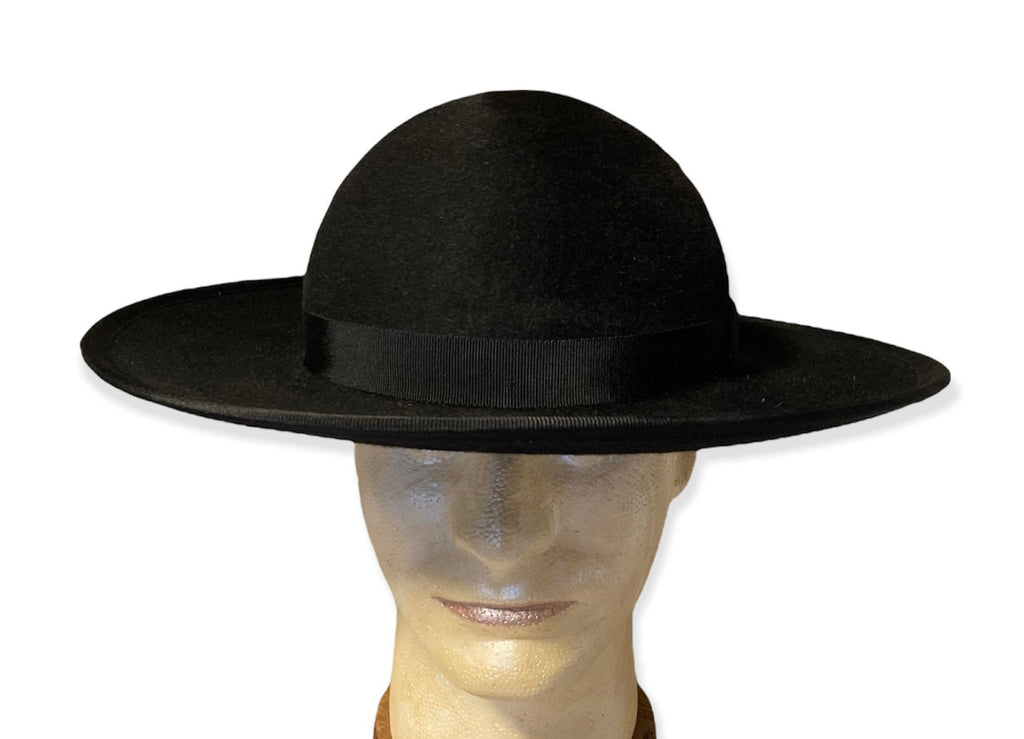 BLACK Rabbit Felt Capello Romano / Saturno