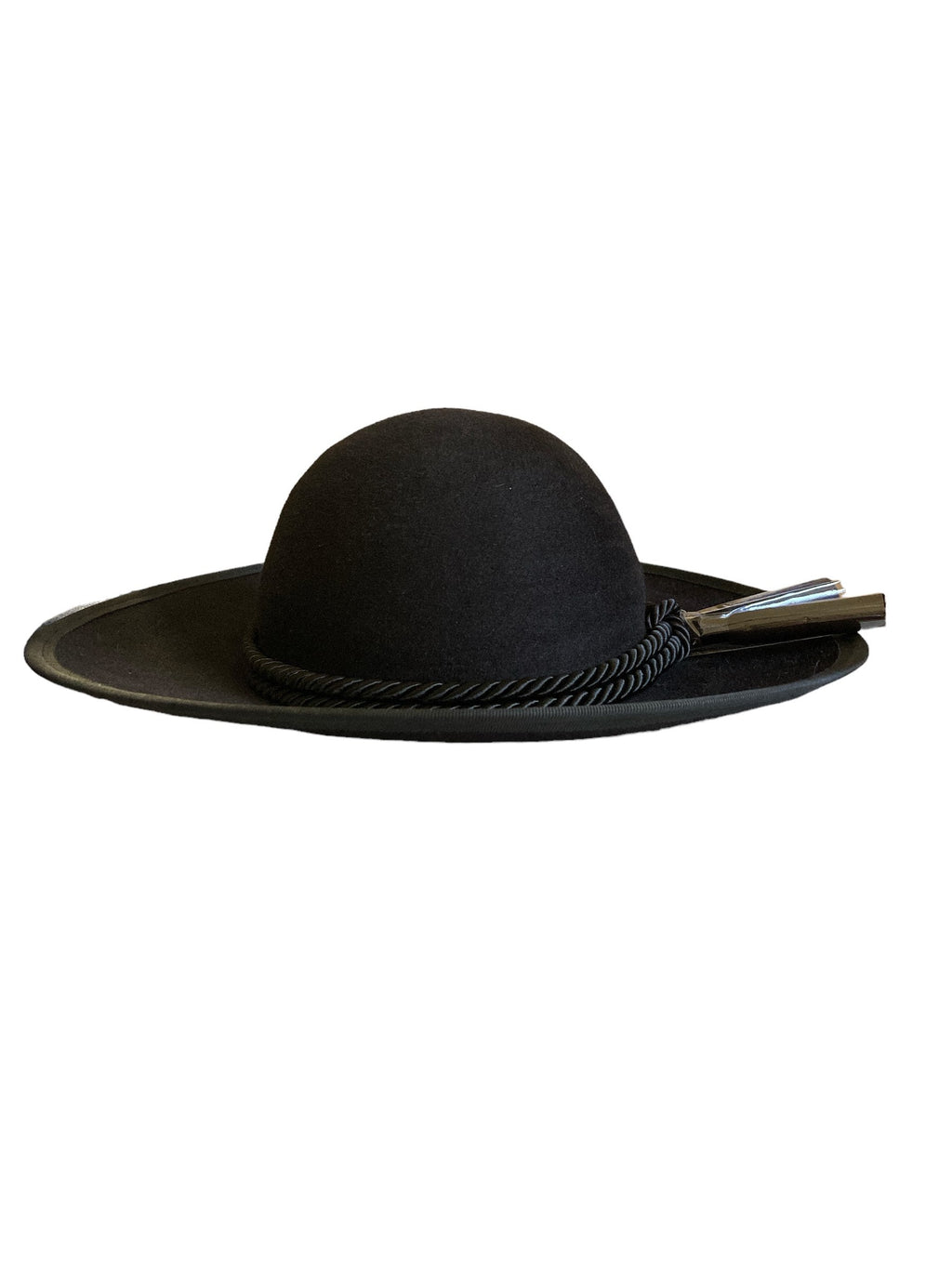 BLACK Rabbit Felt Capello Romano / Saturno