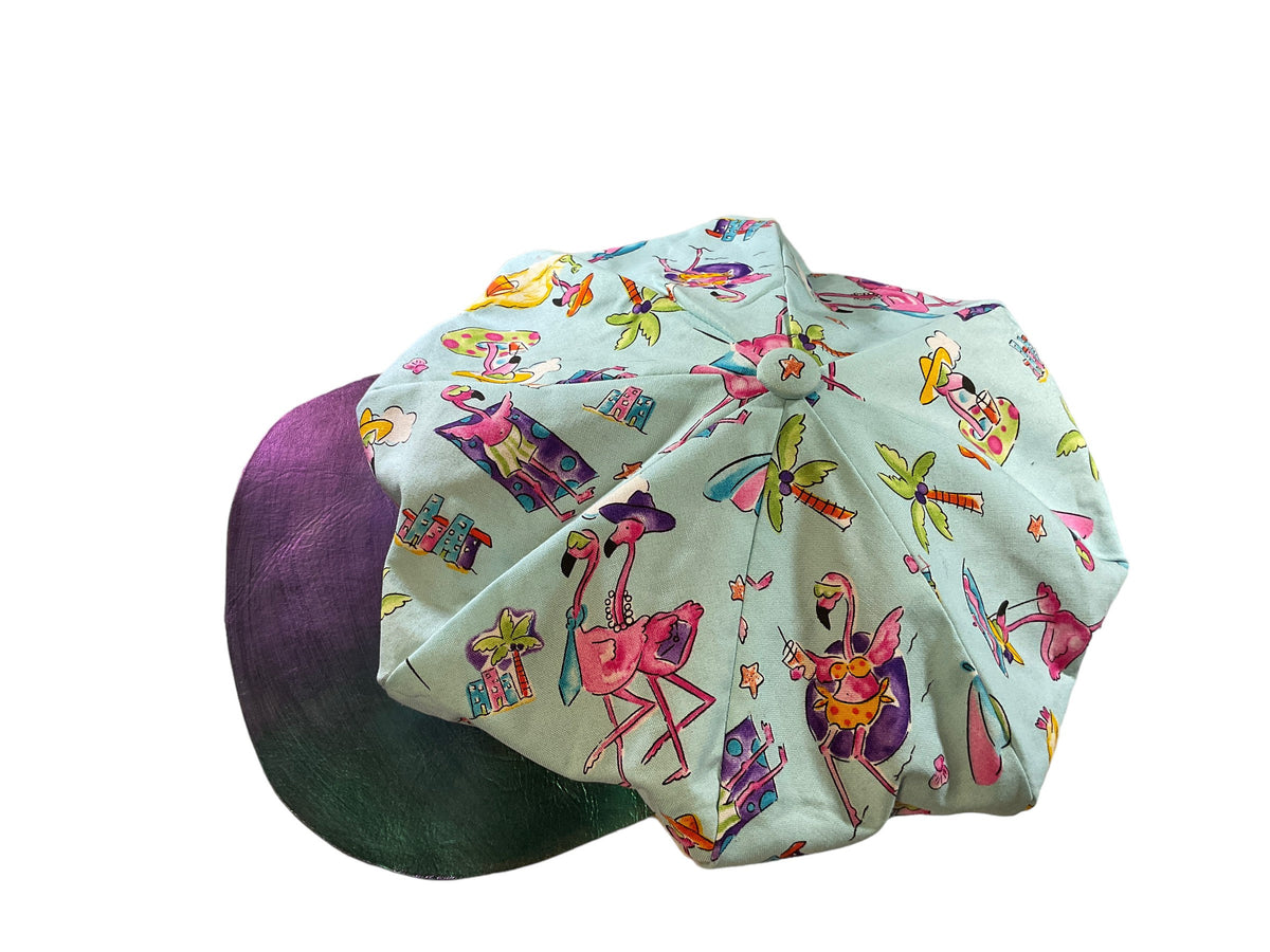 Pink Flamingos Newsboy